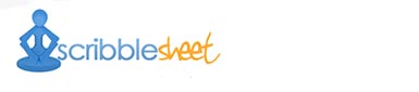 image of scribblesheet website